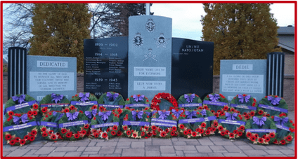 The Cenotaph of Navan, Ontario